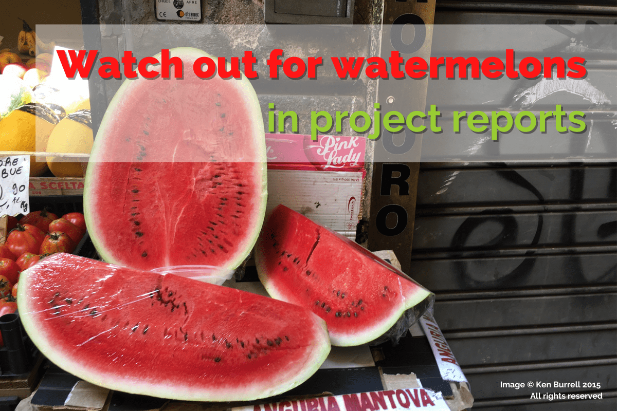Watch out for watermelons